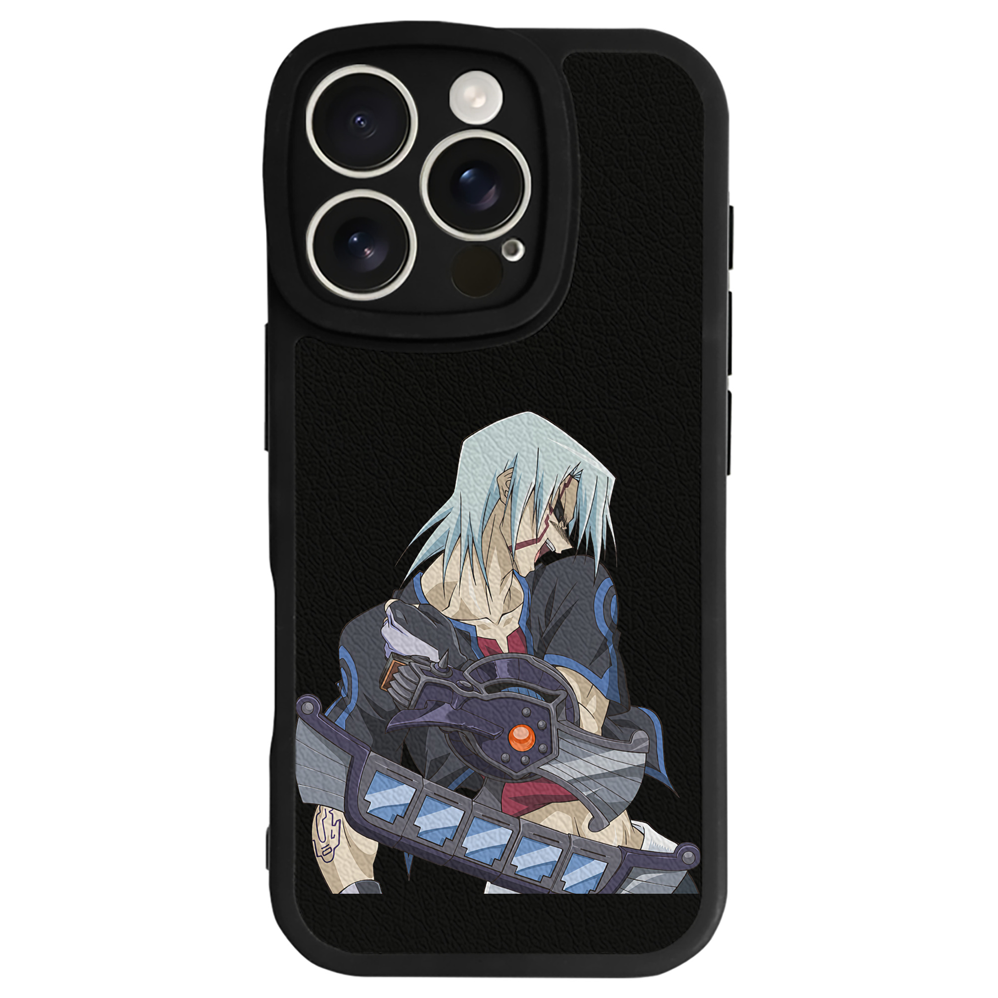 （画像用） 遊☆戯☆王 Yu-Gi-Oh! 【iPhone 16シリーズ対応】シリコンスマホケース（レザー調） 材質：シリコン